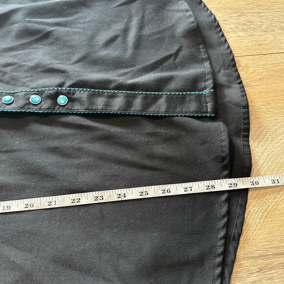 Lansky Bros. Floral Embroidered Rockabilly Western Pearl Snap Cowboy Shirt S - Picture 11 of 11